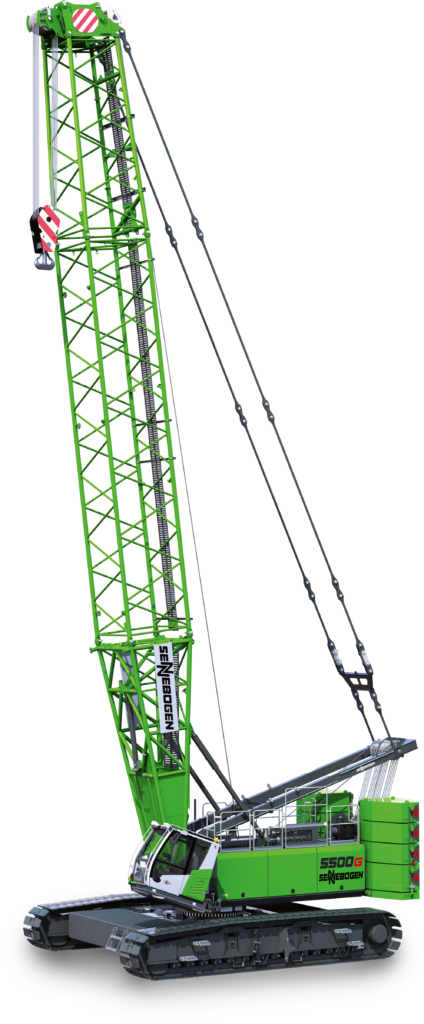 Sennebogen 5500 crawler crane