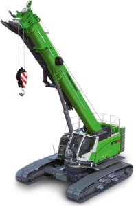 Sennebogen 673E Telescopic crawler crane