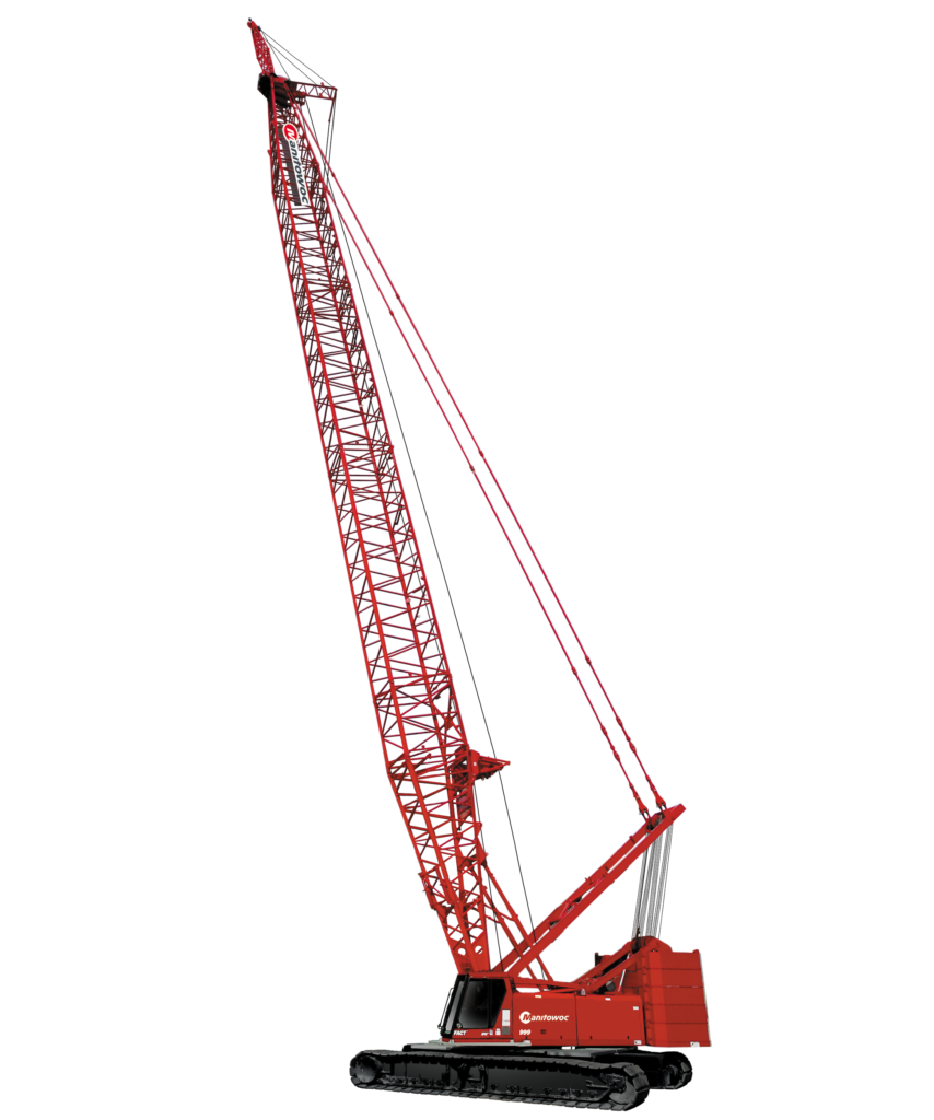 Manitowoc m999 crawler crane