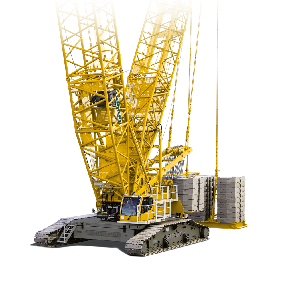 Liebherr LR1500 crawler crane