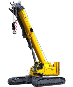 Telescopic crawler crane